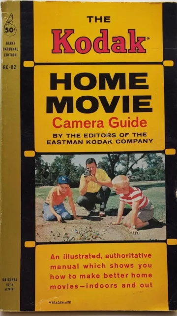 Kodak Home Movie Camera Guide, The 1960 ORIGINAL, Illustrated, G/VG