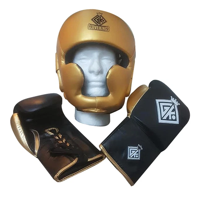 BOXING SPARRING SET headguard and gloves inspired by grant cleto reyes