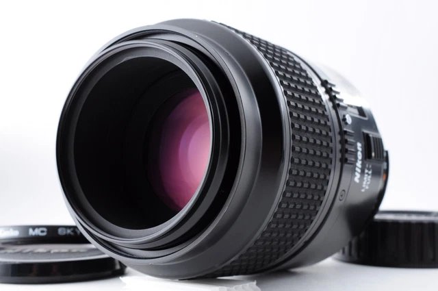 Nikon AF MICRO NIKKOR 105mm F2.8 D Telephoto Macro Lens Near Mint From Japan