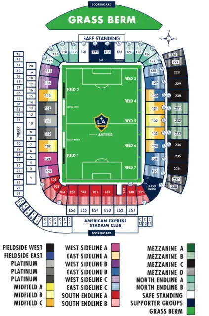 1-2 Front Row Aisle Tickets-LA Galaxy vs LAFC 9/14 2