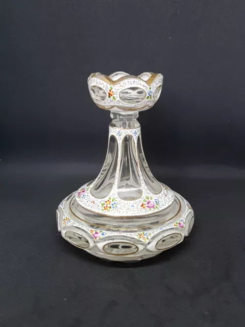 Vase Soliflore en Cristal Overlay, Baccarat ? XIXème siècle