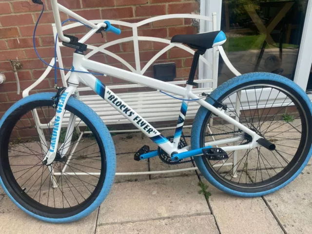 SE BIKES BLOCKS Flyer Camo 26” CAMOUFLAGE GREY BLUE CUSTOM CRUSIER BMX  £599.99 - PicClick UK