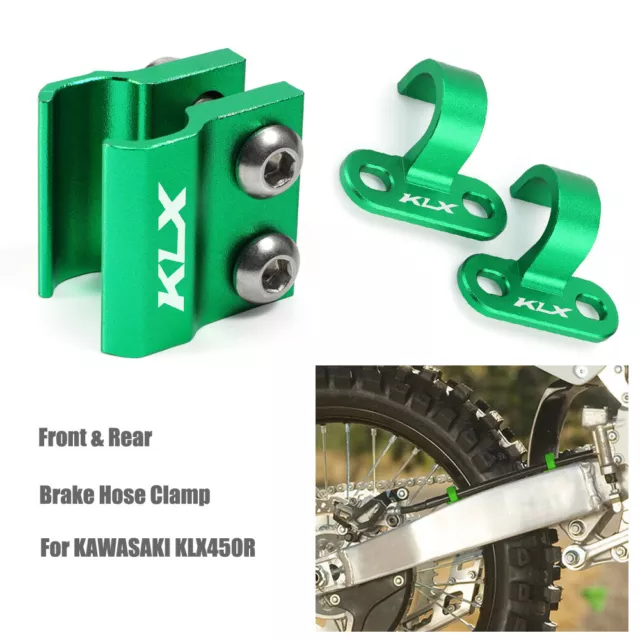 CNC Brake Hose Clamp Cable Guide Holder For KAWASAKI KLX450R KLX 450R 13070-0048