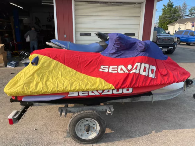 SEA-DOO OEM Yellow Storage cover PWC 2000-2003 GTS GTX GTI GT 3 seat CHRIZ