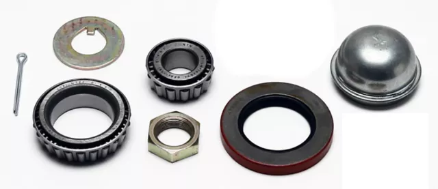 Metric Bearing and Seal Kit for Metric Rotors Inner and Outer Bearings & Seal