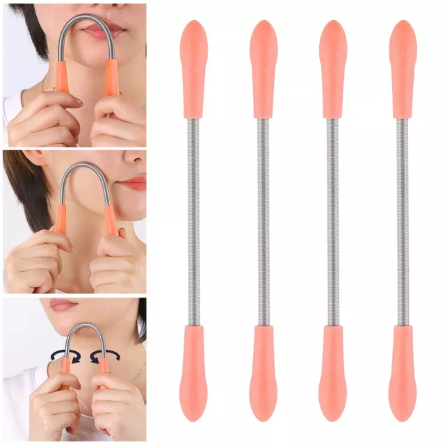 1-5x Facial Hair Remover Threading Epistick Removal Stick Epilator Free Bend