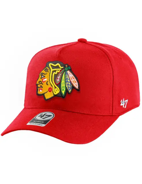 Chicago Blackhawks '47 NHL Team MVP DT Snapback Hat - Red