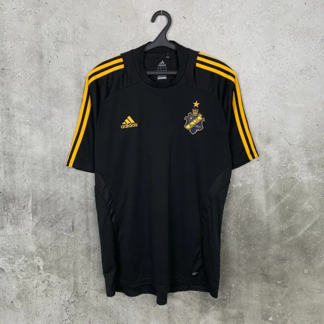 Aik Stockholm 2008 2009 Home Football Shirt Adidas Jersey Size L