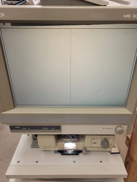 Minolta MS3000 Microfische Machine Working with Mars Mini controller microform