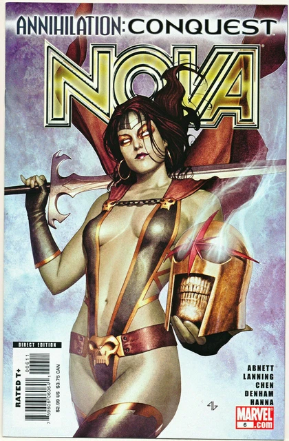 Annihilation Conquest NOVA #6 Marvel Comics November Nov 2007 (VFNM)