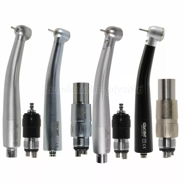 Dentaire High Speed /LED E-generator Turbina Handpiece Fit NSK Coupler 4 Hole M4