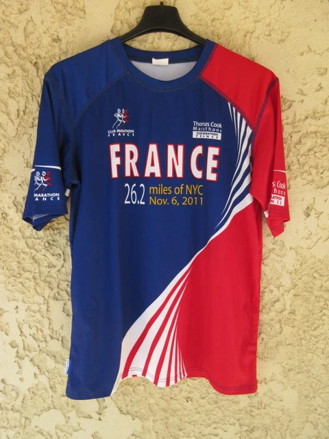 Maillot Club Marathon France course Cross Berlin 35 Vintage