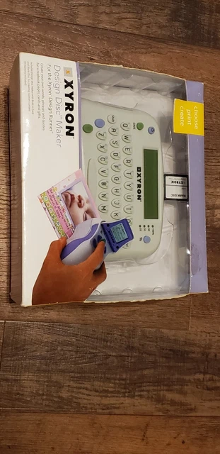 Xyron Design Disc Maker For The Xyron Design Runner New Open Box 48371