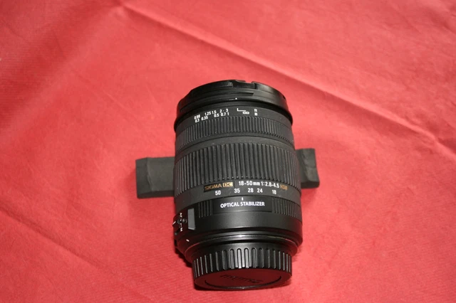 Sigma DC 18-50 mm F/2.8-4.5 OS HSM Objektiv für Canon