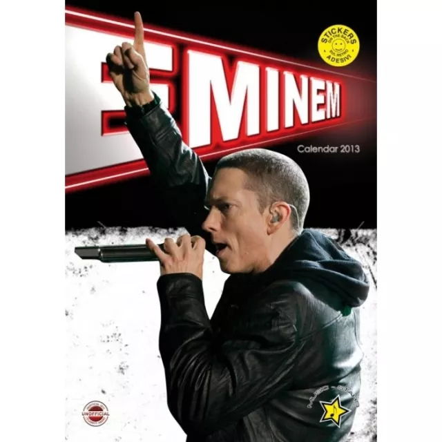 Calendario 2013 Eminem  + 12 Adesivi