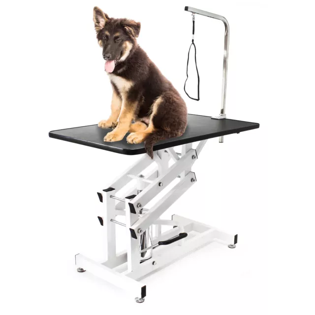 Schertisch Trimmtisch hydraulisch faltbar Pflegetisch Hund Katze Grooming Table