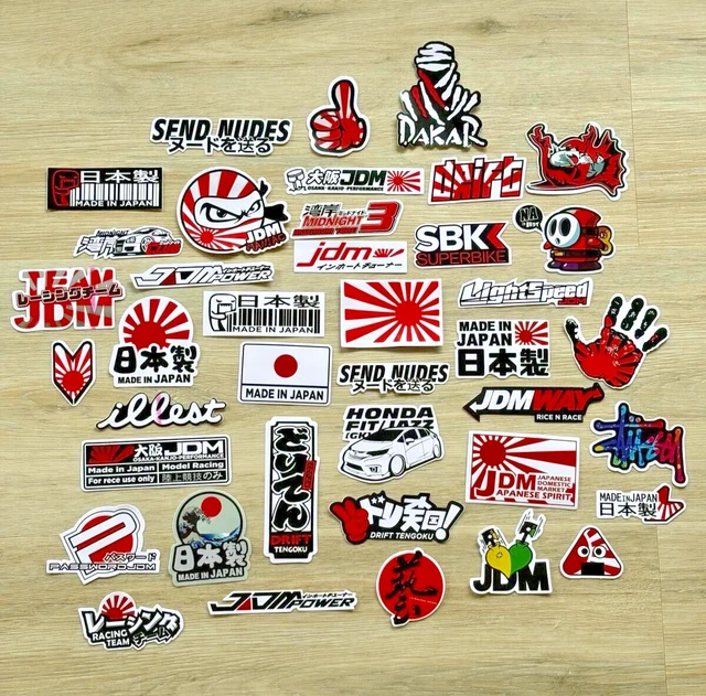 JDM STICKER BOMB 40x Japan Aufkleber Nissan Skyline Supra Chaser GTR ...