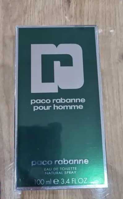 Paco Rabanne Pour Homme Eau De Toilette EDT 100 ml Neu