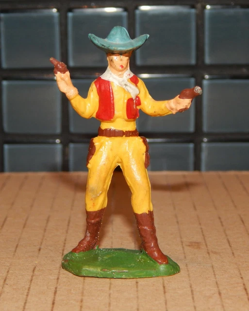 Lot De Figurines Starlux Anciennes – Séries Ordinaires – Cavalerie – Plastique Peint