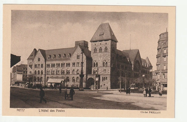 METZ - Moselle - CPA 57 - Place - La Poste