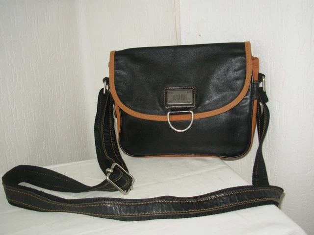 Sac à Main Le Tanneur Vintage - Cuir Vert - Bandoulière - Occasion Authentique