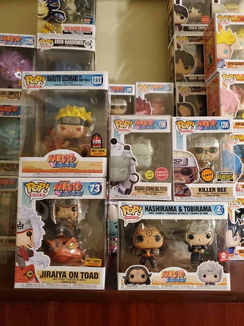 Funko POP Naruto Shippuden Killer Bee chase Bundle Lot