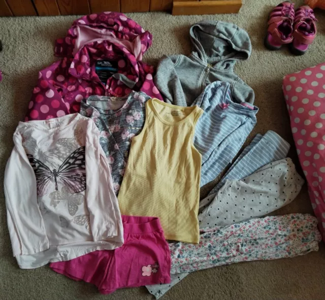 Girls clothes bundle age 5 6 7 8 years tops leggings shorts pyjamas coat NEXT