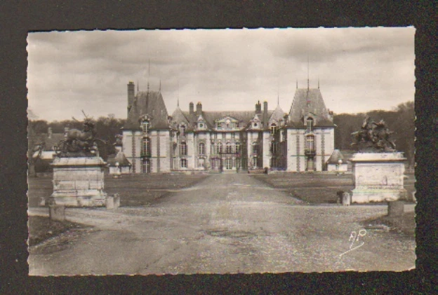 BOISSY-SAINT-LEGER (94) CHATEAU de GROS-BOIS en 1950