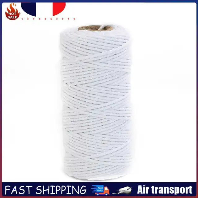 2mm Cotton Cord 100m DIY Crafts Cord Yards Cotton Macrame Cords for Wall Hanging