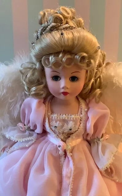 Ashton Drake Madame Alexander ANGEL OF HOPE Breast Cancer Porcelain Doll In Box