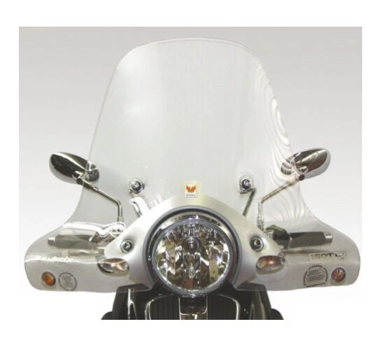 Vespa Parabrezza Cruiser Trasparente – Per Primavera, In Metacrilato 4mm, Omologato - 4