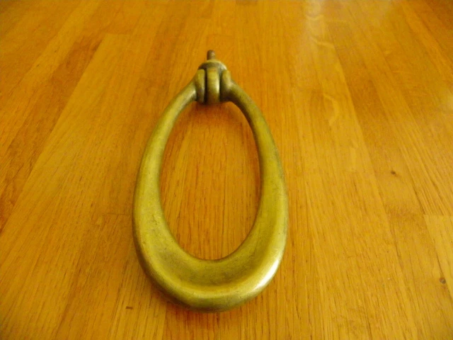 Heurtoir De Porte Ancien En Bronze Ou Laiton