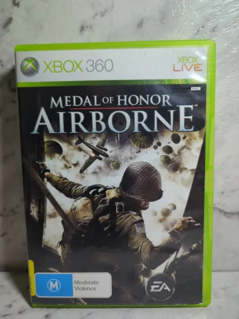 Medal Of Honor Airborne Microsoft Xbox 360 Complete W Manual