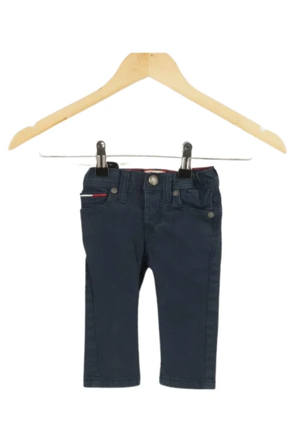 Pantaloni in tessuto Tommy Hilfiger per bambini in blu (tg. 68) - eleganti e comodi!