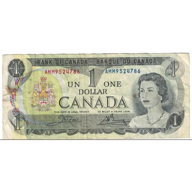 [#392603] Geldschein, Kanada, 1 Dollar, 1973, KM:85c, SS
