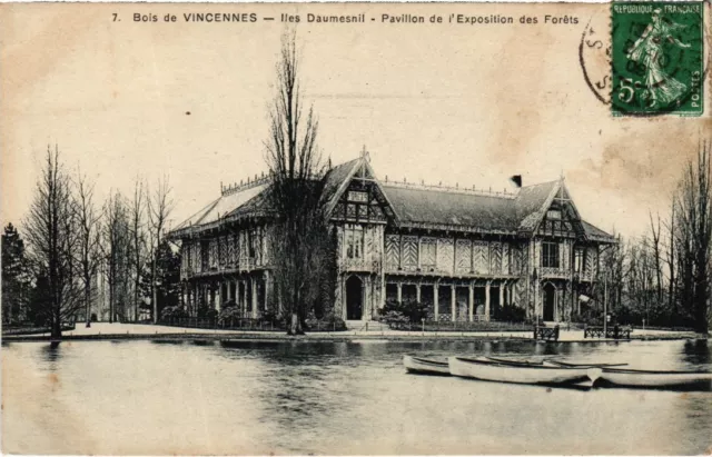 CPA Vincennes Iles Daumesnil Pavillon (1348909)