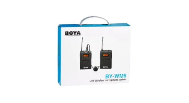 Boya BY-WM6 UHF Microphone System