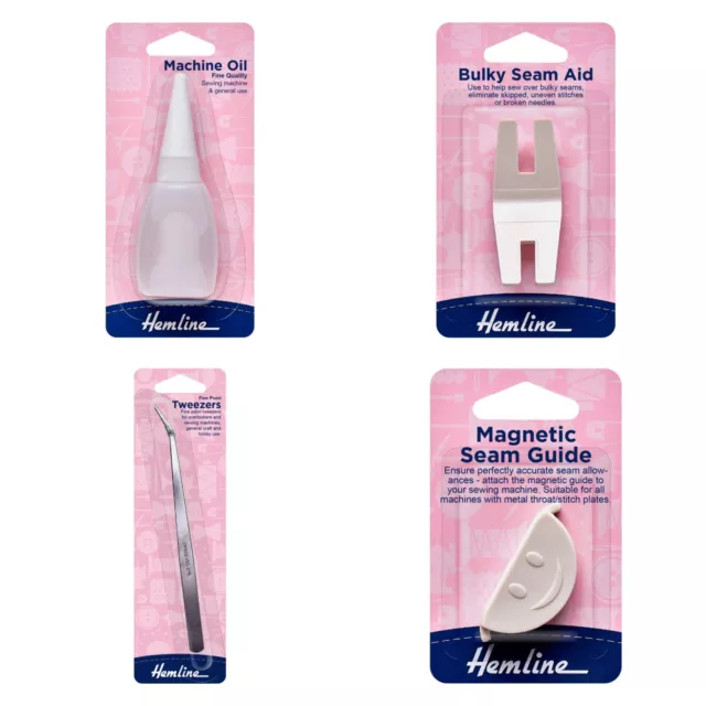 Hemline Magnetic Seam Guide - Fine Oil - Bulky Sew Aid Or  Fine Point Tweezers