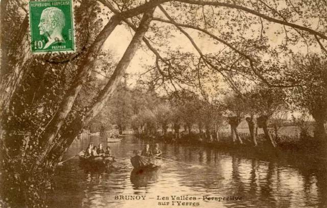 *35902 cpa 91 Brunoy - les vallées sur l'Yèrres