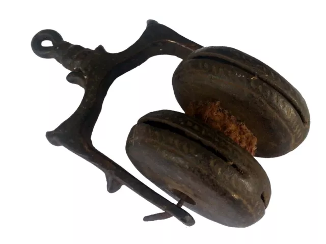 Unique Myanmar Burma Weaving Loom Tool / Antique Bronze Loom Tool Rak BuRing