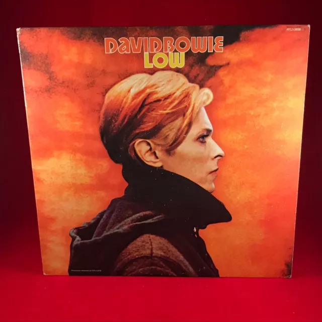 DAVID BOWIE Low 1978 USA vinyl LP + INSERT Sound & Vision original ENO AYL1-3856