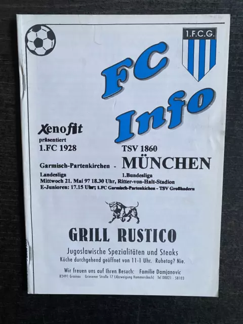 1994 HT München With Grasshopper Zurich,Dynamo Dresden,FC Bavaria, Tsv 1860