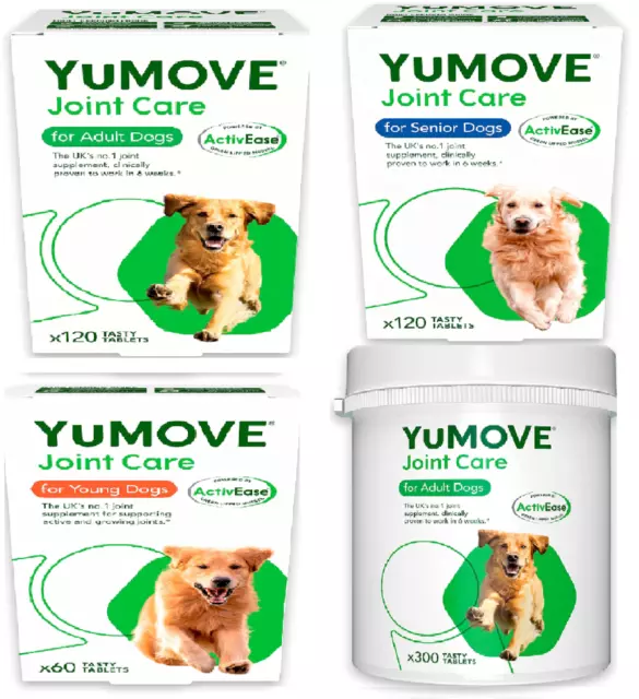 Lintbells YuMOVE Dog Joint Supplement Tablets for  Adult, Young & Seniour Dogs S