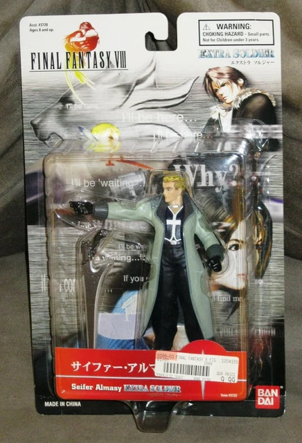 FIGURINE ARTICULÉE BANDAI Final Fantasy VIII Extra Soldier Seifer