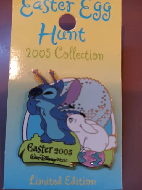 Disney Pin Le Stitch Happy Easter Eg Hunt Collection Bunny Glitter Egg Lilo Wdw