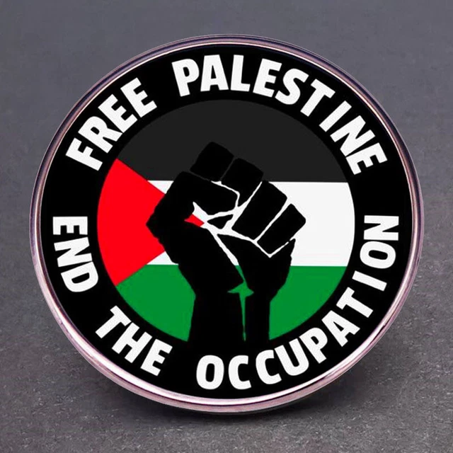 Collier Carte Palestine - Pendentif Drapeau Arabe, Chaîne Longue, Bijou Patriotique