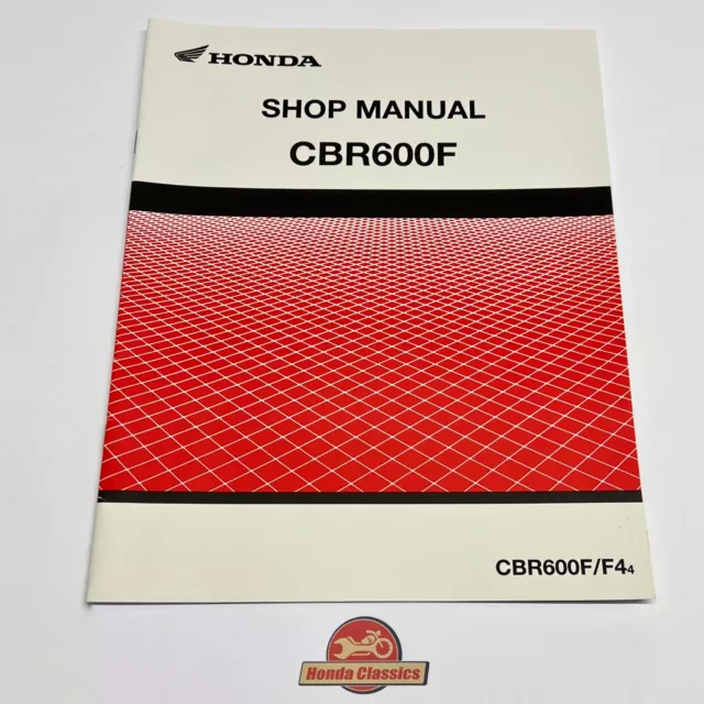 Honda CBR600F F4 Manuale Officina Addendum Supplemento 62MBW50Y - HWM309