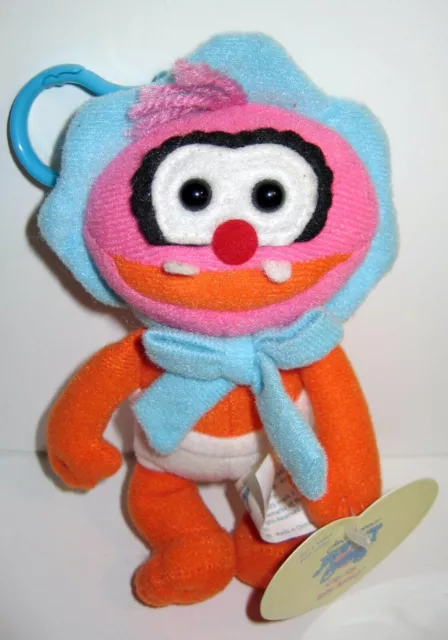 Muppet Babies BABY ANIMAL Beanie Plush Clip On Keychain 5” w Tag Toy Play Henson