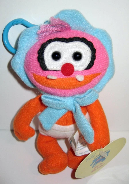 Muppet Babies BABY ANIMAL Beanie Plush Clip On Keychain 5” w Tag Toy Play Henson