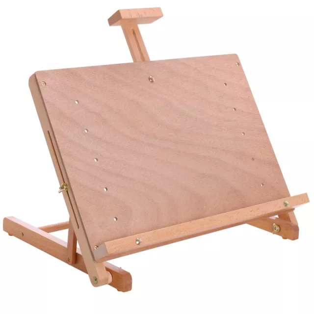 Adjustable Large Artist Painters Wood Table Easel Floor Stand Display Art  Sketch